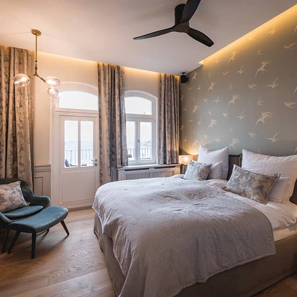 Luxus Schlafzimmer im Apartment Bel Etage